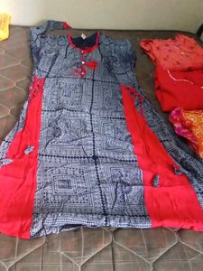 Casual Printed Kurta pack of 5