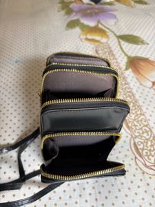 Quilted Crossbody Sling Bag