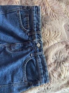 Blue Denim Shorts