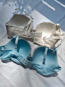 Set of 2 Lace Padded Bras