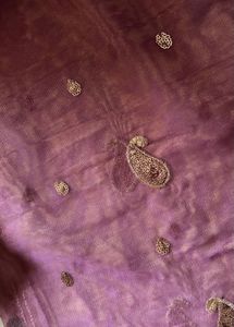 Shimmering Purple Ethnic Blouse