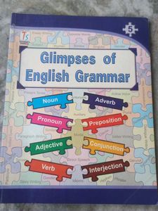 Glimpses of English Grammar Book