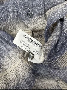 Zara Textured Check Shirt