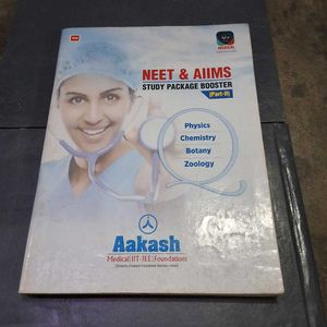 Aakash NEET &amp; AIIMS Study Package Booster Books