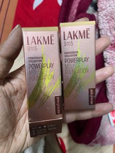 Lakme Powerplay Mousse Foundation