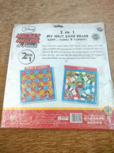 Disney Mickey Mouse &amp; Friends 2-in-1 Game Board