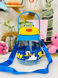 Mickey Mouse Water Bottle with Strap