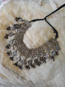 Brass handmade thappa work antique Necklace