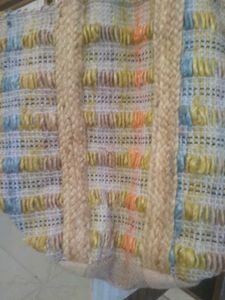 Handmade Jute Trending bag In Multicolour...