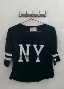 Black Crop Top