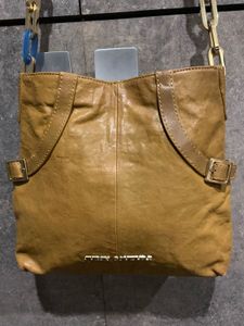 Authentic Juicy Couture Leather Messenger