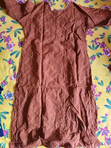 Elegant Terracotta Kurta