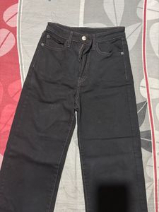Black Wide Leg Jeans