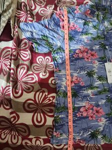 Men's Tropical Print Short Sleeve Shirt
