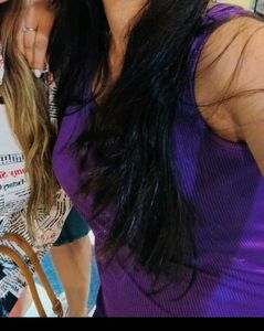 Solid Purple Sleeveless Dress