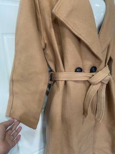 Elegant Tan Trench Coat