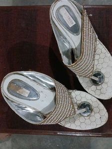 Embellished Flat Sandals