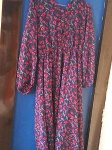 Floral Print Midi Dress