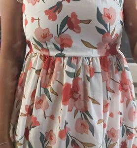 Floral Print Maxi Dress