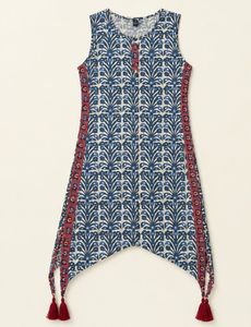 Stylish Printed Asymmetric Kurta