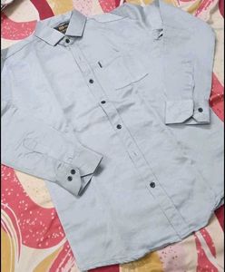 Pro Style Designer Blue Formal Shirt