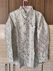 Men's Printed Long Sleeve Shirt M0
