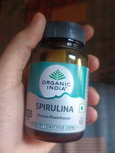 Organic India Spirulina Supplement