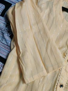 Yellow Cotton Kurta