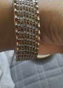 Sparkling Embellished Bangles