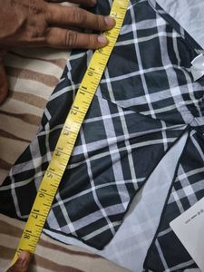 Plaid Top And Skirt