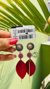 wooden earrings
