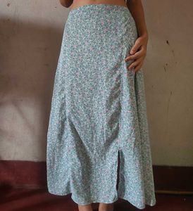 Floral Midi Skirt