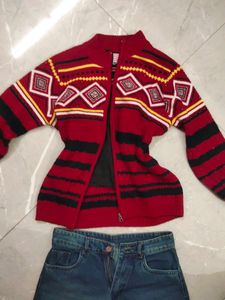 Vintage Knit Cardigan