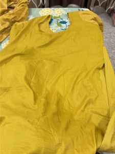 Elegant Yellow Kurta Set with Dupatta