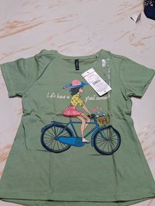 8-10 year Cute Graphic Print Tee