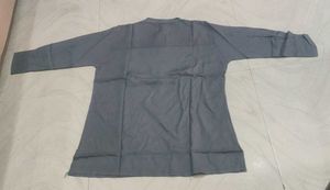 Elegant Grey Embroidered Kurta