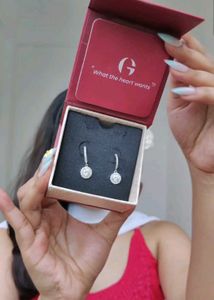 Sparkling Drop Earrings