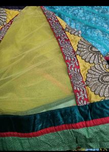 Designer blue Lehenga Choli