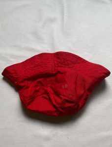 Red Bucket Hat