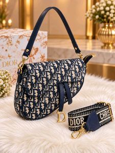 CHRISTIAN DIOR SADDLE SHOULDER BAG* WD BOX