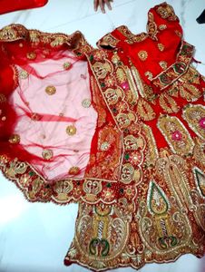 Gorgeous Red Lehenga Choli