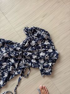 Floral Wrap Dress