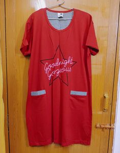 Red 'Goodnight Gorgeous' Nightdress