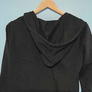 Black Zip-Up Hoodie