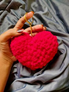 Red Heart Keychain❤️🧶