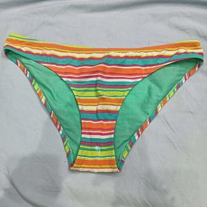 Colorful⚛️ Striped Bikini Bottom
