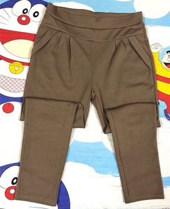 Stylish Brown Pleated Trousers