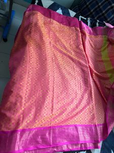 Beautiful Pink &amp; Gold Saree