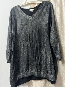 Sparkly Long Sleeve Top
