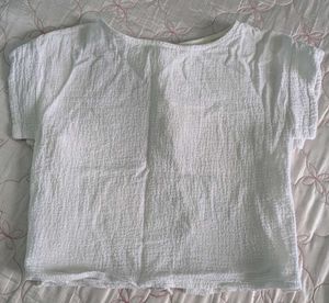 White Cotton top
